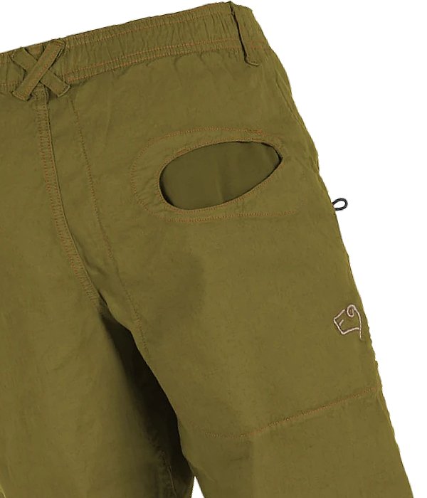 E9 kalhoty pánské Rondo Flax-S20, zelená, M